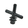 Korpus rozpylacza Arag 413231.010 pojedynczy na wąż 10mm X2 Gwint Wew 1/4" Npt X3 Wąż