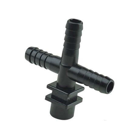 Korpus rozpylacza Arag 413233.010 pojedynczy na wąż 19mm X3 Gwint Wew 1/4" Npt X3 Wąż