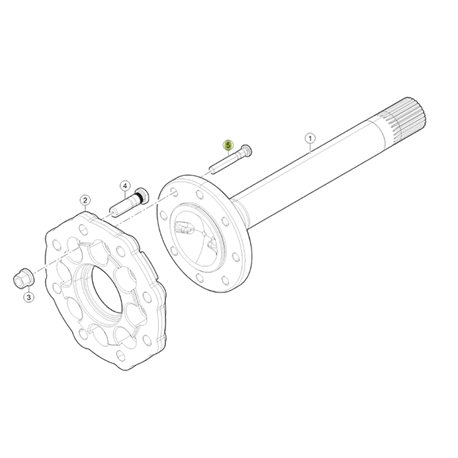 Śruba koła 0011512051 Claas 0011512051