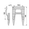 Schumacher-Bagnet 10702.01 skrajny, 12 mm, NH
