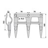 Schumacher-Bagnet 16503.01 12 mm, czarny