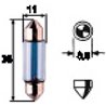 Żarówka rurkowa, 12 V, 10 W, SV8,5 Żarówka rurkowa Safra 8713749001116