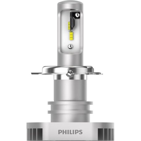 Żarówka samochodowa LED H4 12V P43t-38 biała Philips Żarówki LED Philips H4 P43t (BRAK NORMY ECE)