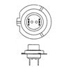 Żarówka H7 Vision 12V Żarówka H7 Philips 8711500406071