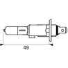 Żarówka H1 X-tremeVision 12 Żarówka H1 P14.5s Philips 8727900360677