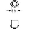 Żarówka 24V 3W BA9s Żarówka BA9s Philips 8711500219558