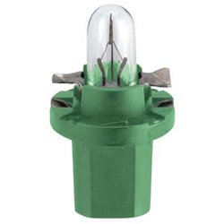 Żarówka BA8,5d 12V 2,0W zielony Philips