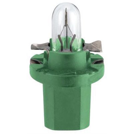 Żarówka BA8,5d 12V 2,0W zielony Philips