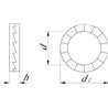 Podkładka Nord-Lock M12x19.5x2.5 mm, DIN128a Nord - Lock 7330948121738