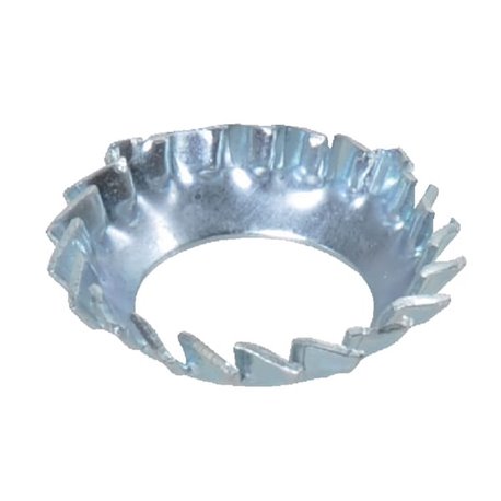 Podkładka sprężysta wachlarzowa M10x19x0.4 mm, stal ocynk DIN6798