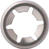 Pierścień zabezpieczający AISI 304 Starlock, M10