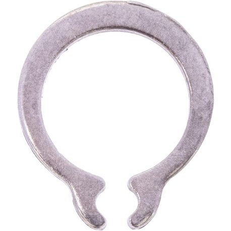 Pierścień zabezpieczający zewnętrzny RVS , 9 mm