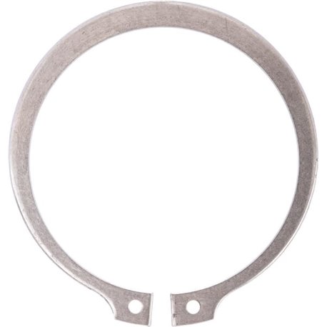 Pierścień zabezpieczający zewnętrzny RVS , 60 mm