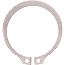 Pierścień zabezpieczający zewnętrzny RVS , 38 mm