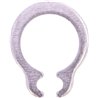 Pierścień zabezpieczający zewnętrzny RVS , 6 mm