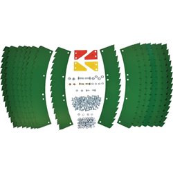 Kemper, zestaw noży do przystawki C3000/M3000, 78864 Kramp 8716106433834