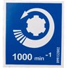 Kuhn Naklejka 1000 Min-1 Le. Kuhn 09915200