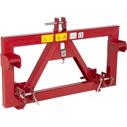 Ładowacz czołowy - Trójpunktowy adapter trójnik do normy Euro Kramp 8719607166935