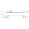 Ładowacz czołowy - Trójpunktowy adapter trójnik do normy Euro Kramp 8719607166935