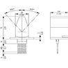 Ładowacz czołowy - Dźwignia pompy elektrycznej Walvoil 5193-MDN142