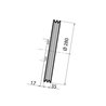 Koło pasowe rowkowe 280 mm AR1504 Annovi Reverberi