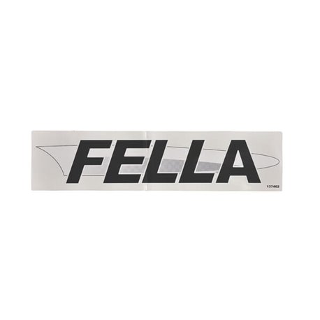 Kosiarka Fella - Naklejka FELLA 80x335 prawa strona