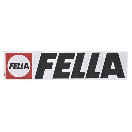 Kosiarka Fella - Naklejka FELLA