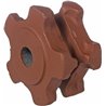 Koło łańcuchowe gniazdowe 14x42 Z5 Ø160/32