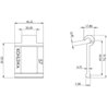 Rozrzutnik obornika - Ogniwo łańcucha T 59,0mm Kohlswa Kohlswa Kedjan 8719607065078