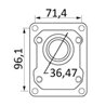 Sprzęgło elektromagnetyczne 12 V, rozm. 1 + 2