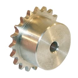 Koło łańcuchowe 12 zębów 06B (3/8"x7/32") ze stali nierdzewnej 304 Kramp