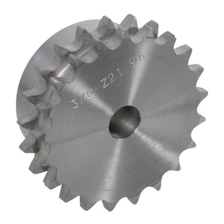 Koło łańcuchowe 17 zębów 06B (3/8"x7/32") podwójne Kramp