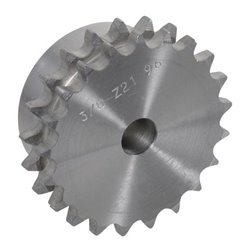 Koło łańcuchowe 22 zębów 06B (3/8"x7/32") podwójne Kramp