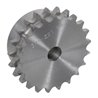 Koło łańcuchowe 24 zębów 06B (3/8"x7/32") podwójne Kramp