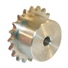 Koło łańcuchowe 15 zębów 12B-1(3/4"x7/16") ze stali nierdzewnej 304 Kramp 8030-212015Z1RVS