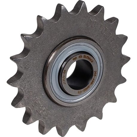 Koło napinacza łańcucha 08B-1/2"x5/16", Z18, otwór 16,2 INA/FAG 4012802790016