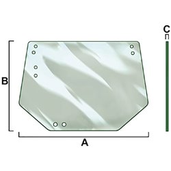 L57284 Szyba John Deere Vapormatic 5035776897573