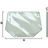 L57284 Szyba John Deere Vapormatic 5035776897573