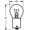 Żarówka BA15s 12V 21W