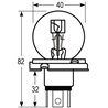 Żarówka P45t H5 12V 60/55W