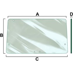83932033 Szyba Ford tylna Vapormatic 5035776898044