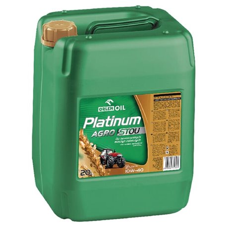 Olej 10W40 Platinum Agro Stou, 20 l Orlen Oil 5901001781828