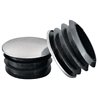 Zatyczka okrągła wew. 20 mm chrom Kramp 5700038390979