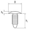 Spinka tapicerska 7,14x11 mm Kramp 5700038310670