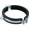 Obejma do rur z wkładką gumową 121-127 mm Fischer 4006209794562