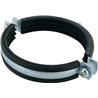 Obejma do rur z wkładką gumową 121-127 mm Fischer 4006209794562