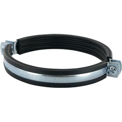 Obejma do rur z wkładką gumową 159-162 mm Fischer 4006209794586