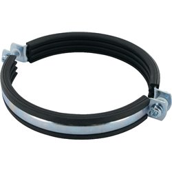 Obejma do rur z wkładką gumową 165-168 mm Fischer 4006209794593