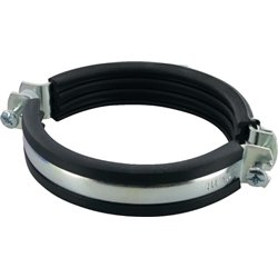 Obejma do rur z wkładką gumową 108-116 mm Fischer 4006209794555