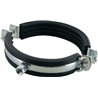 Obejma do rur z wkładką gumową 108-116 mm Fischer 4006209794555